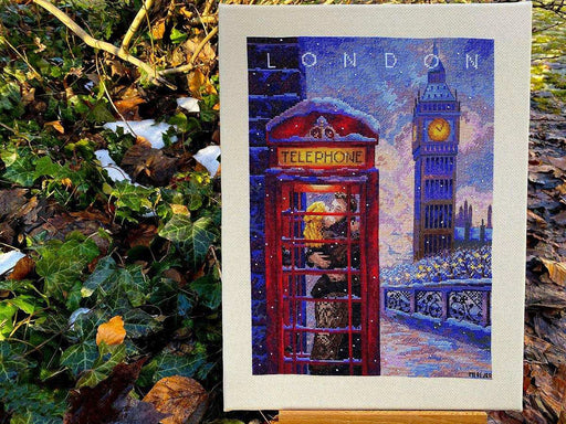 Cross Stitch Kit Merejka - Visit London, K-182 Cross Stitch Kits - HobbyJobby