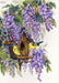 Cross Stitch Kit Merejka - Wisteria, K-137 Cross Stitch Kits - HobbyJobby