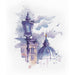 Cross Stitch Kit Oven - Architecture and lantern, 1526 Oven Cross Stitch Kits - HobbyJobby