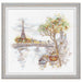 Cross Stitch Kit Oven - Autumn in Paris, S1044 Oven Cross Stitch Kits - HobbyJobby