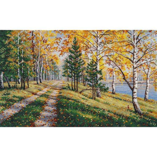 Cross Stitch Kit Oven - Autumn Season, S1294 Oven Cross Stitch Kits - HobbyJobby
