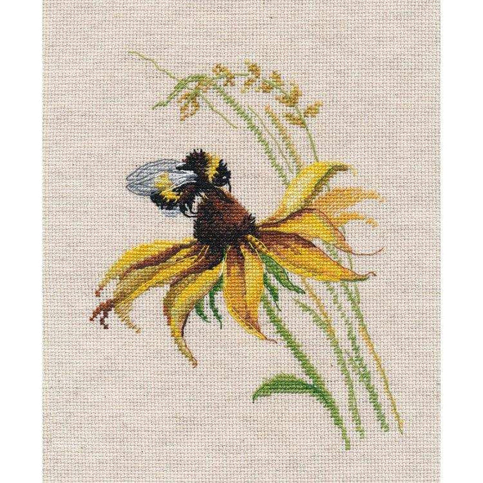 Cross Stitch Kit Oven - Bumblebee Oven Cross Stitch Kits - HobbyJobby