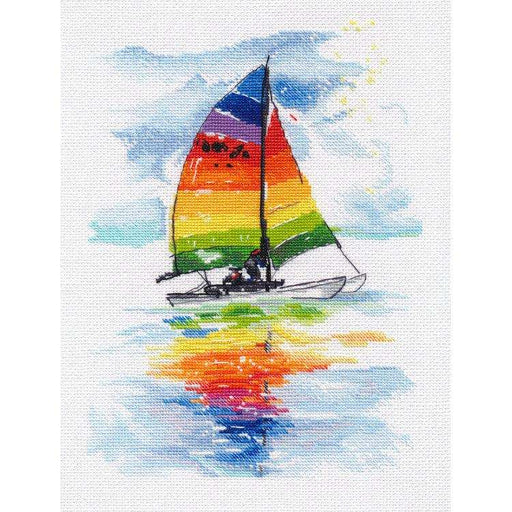Cross Stitch Kit Oven - CATAMARAN, 1543 Oven Cross Stitch Kits - HobbyJobby