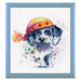 Cross Stitch Kit Oven - Cute Puppy, S1023 Oven Cross Stitch Kits - HobbyJobby