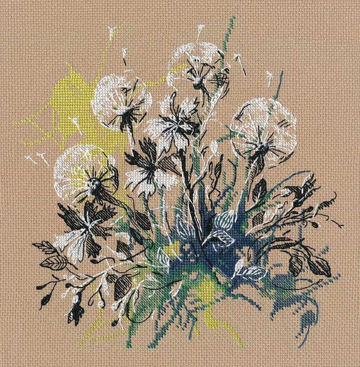 Cross Stitch Kit Oven - Dandelions Oven Cross Stitch Kits - HobbyJobby