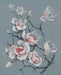 Cross Stitch Kit Oven - Delicate Magnolia Oven Cross Stitch Kits - HobbyJobby