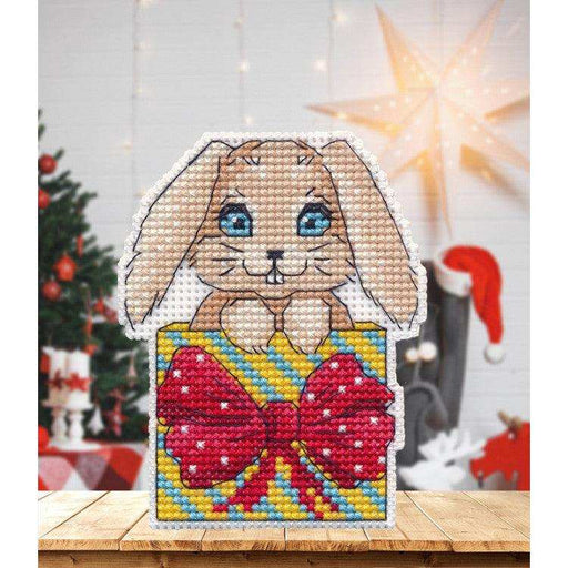 Cross Stitch Kit Oven - Fluffy gift. Magnet, S1491 Oven Cross Stitch Kits - HobbyJobby