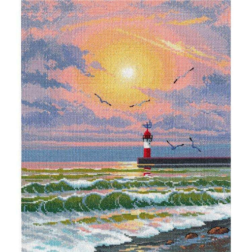 Cross Stitch Kit Oven - Lighthouse, 1527 Oven Cross Stitch Kits - HobbyJobby