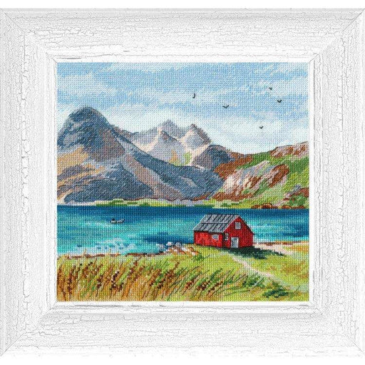 Cross Stitch Kit Oven - Lofoten Islands, S1280 Oven Cross Stitch Kits - HobbyJobby