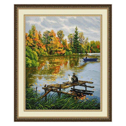 Cross Stitch Kit Oven - Maruska and Kotovsky, S850 Oven Cross Stitch Kits - HobbyJobby
