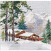 Cross Stitch Kit Oven - Mountains Oven Cross Stitch Kits - HobbyJobby