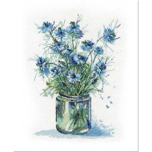 Cross Stitch Kit Oven - Nigella Bouquet, O1282 Oven Cross Stitch Kits - HobbyJobby