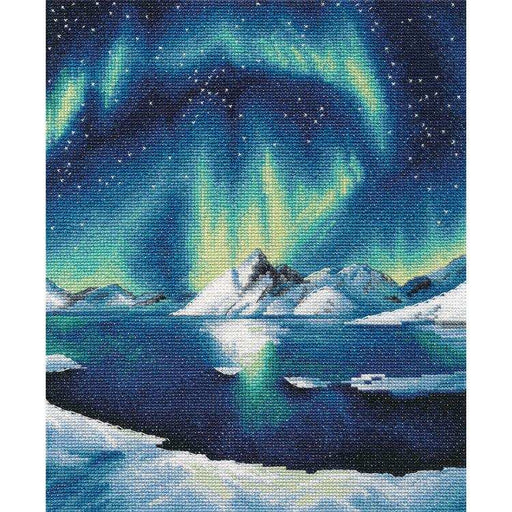 Cross Stitch Kit Oven - NORTHERN LIGHTS, 1549 Oven Cross Stitch Kits - HobbyJobby