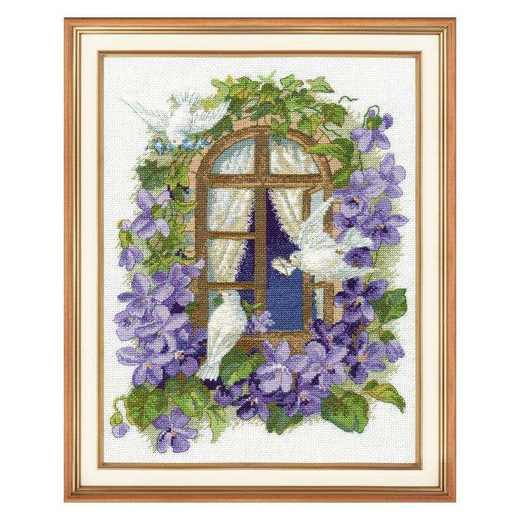 Cross Stitch Kit Oven - On the Wings of Love 2, S1048 Oven Cross Stitch Kits - HobbyJobby