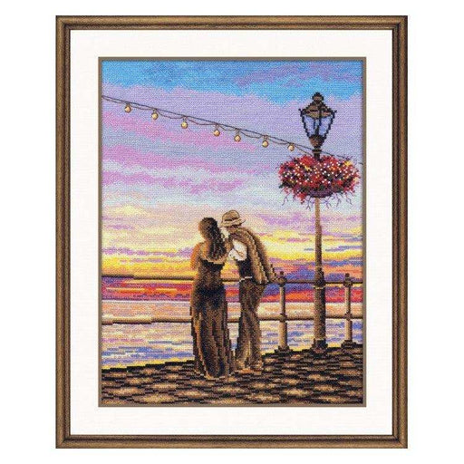 Cross Stitch Kit Oven - Romantic Evening, S926 Oven Cross Stitch Kits - HobbyJobby