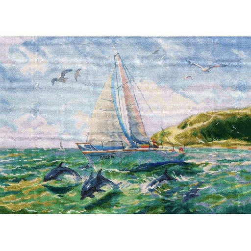 Cross Stitch Kit Oven - Sea trips, S1497 Oven Cross Stitch Kits - HobbyJobby