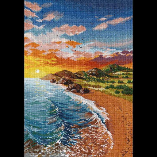 Cross Stitch Kit Oven - Sunset Harmony, 1501 Oven Cross Stitch Kits - HobbyJobby