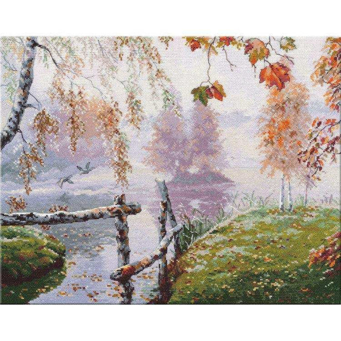 Cross Stitch Kit Oven - The Breath of Autumn Oven Cross Stitch Kits - HobbyJobby