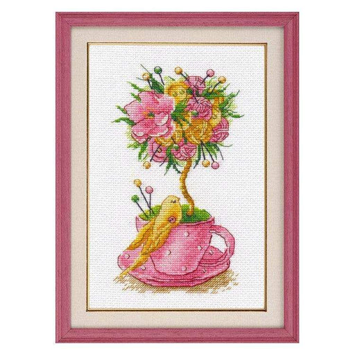 Cross Stitch Kit Oven - Topiary, S1162 Oven Cross Stitch Kits - HobbyJobby