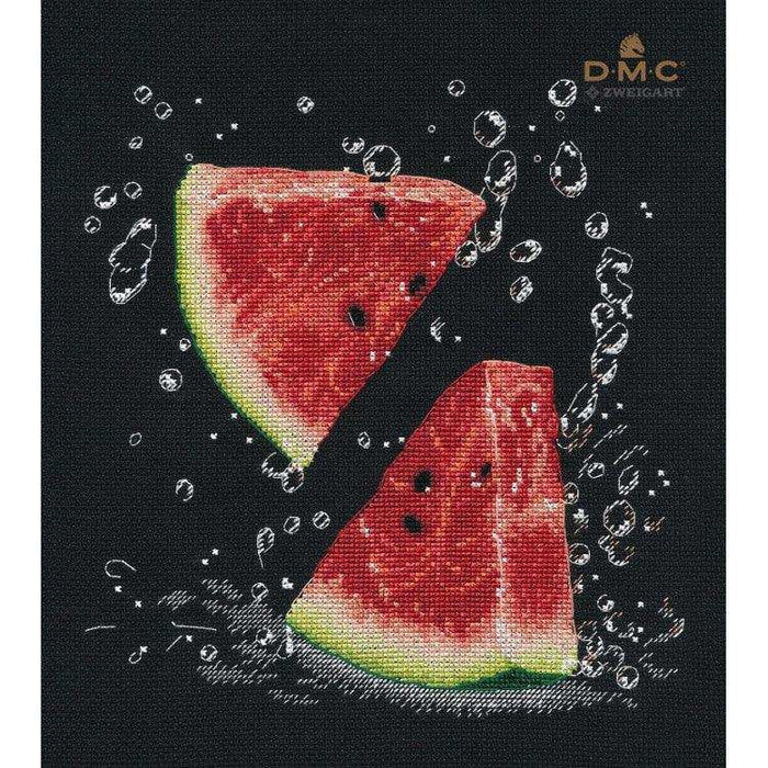 Cross Stitch Kit Oven - Watermelon fresh Oven Cross Stitch Kits - HobbyJobby