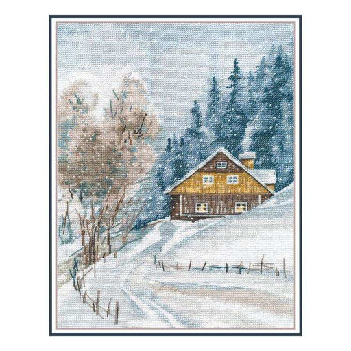 Cross Stitch Kit Oven - Winter Silence, S1242 Oven Cross Stitch Kits - HobbyJobby