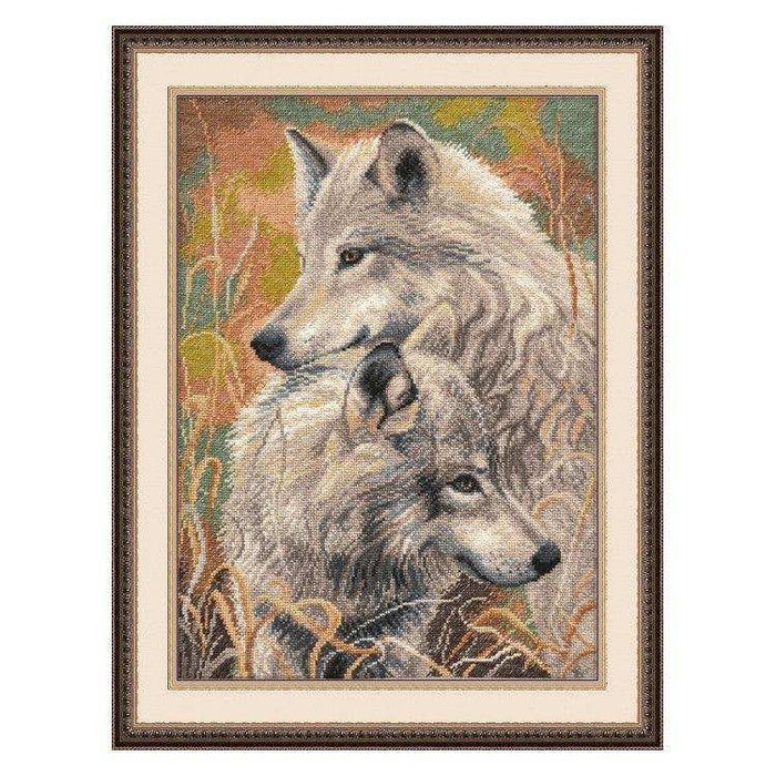 Cross Stitch Kit Oven - Wolfish Faith Oven Cross Stitch Kits - HobbyJobby