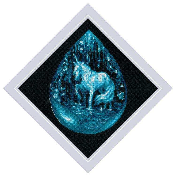 Cross Stitch Kit Riolis - "Unicorn Tear" Cross Stitch Kits - HobbyJobby