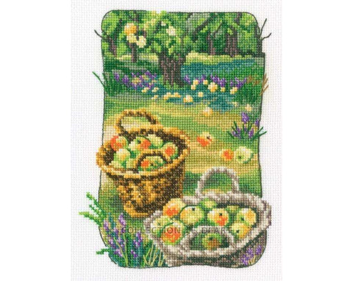 Cross Stitch Kit RTO - "Grandmother`s old garden" Cross Stitch Kits - HobbyJobby