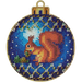 Cross Stitch Kit with Beads on Wood Wonderland Crafts Wooden Kits - HobbyJobby