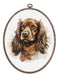 Cross Stitch Kit with Hoop Included Luca-S - The Cocker Spaniel, BC223 Cross Stitch Kits - HobbyJobby