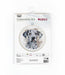 Cross Stitch Kit with Hoop Included Luca-S - The Dalmatian, BC208 Cross Stitch Kits - HobbyJobby