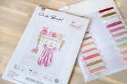 Cross Stitch Luca-S - Baby girl birth, B1175 - HobbyJobby