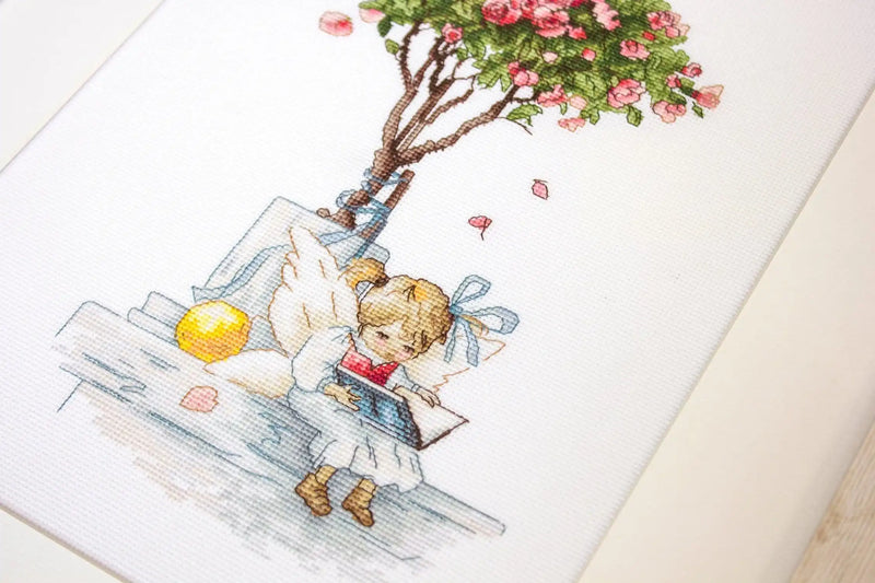 Cross Stitch Luca-S - The fairy of the roses, B1115 - Luca-S