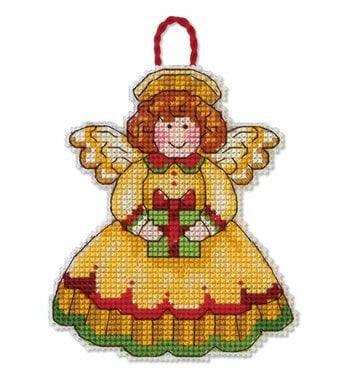 Cross Stitch Ornaments Dimensions - Angel Ornament D70-08893 Dimensions Cross Stitch Toys - HobbyJobby