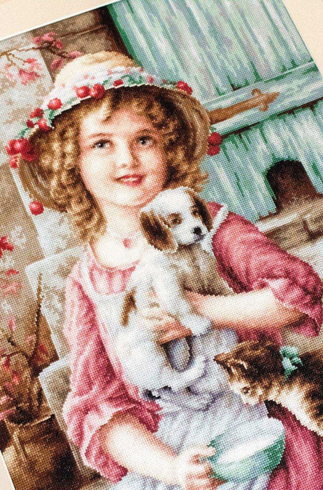 Cross Stitch Pattern Luca-S - Best Friends, P518 - Luca-S