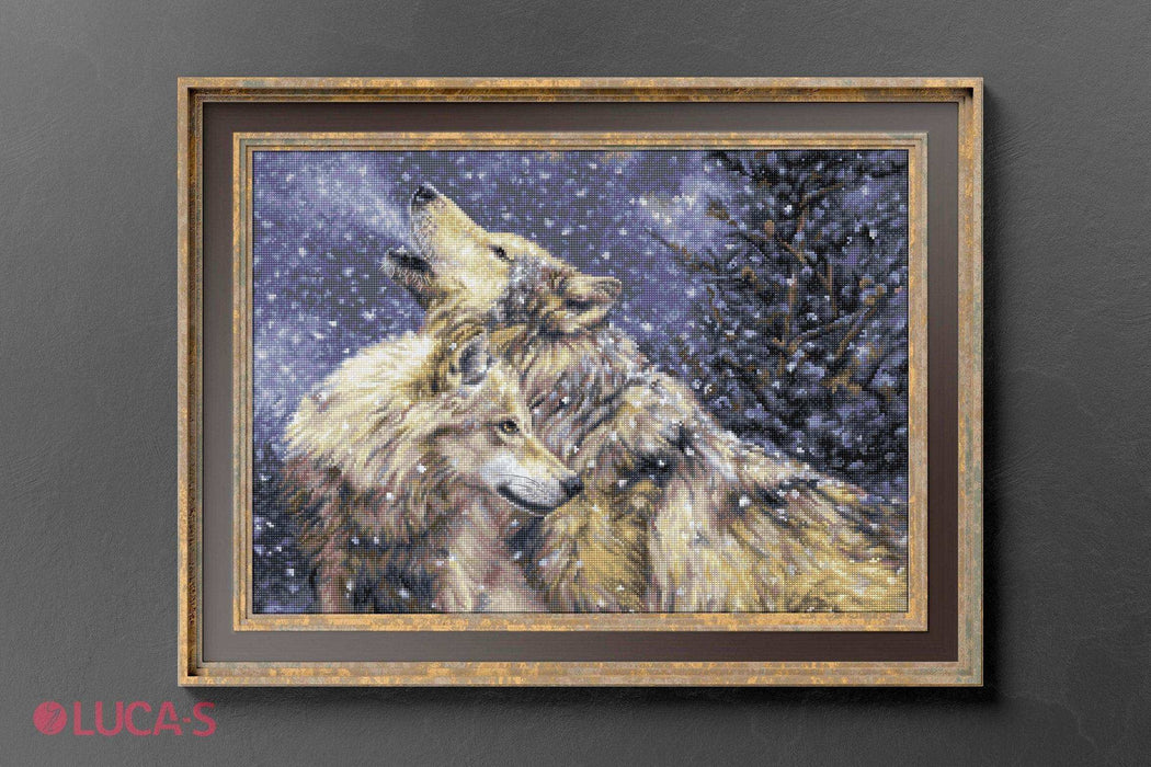 Cross Stitch Pattern Luca-S - Snowfall, P5004 - HobbyJobby