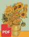 Cross Stitch Pattern Luca-S - Sunflowers P422 Pattern - HobbyJobby