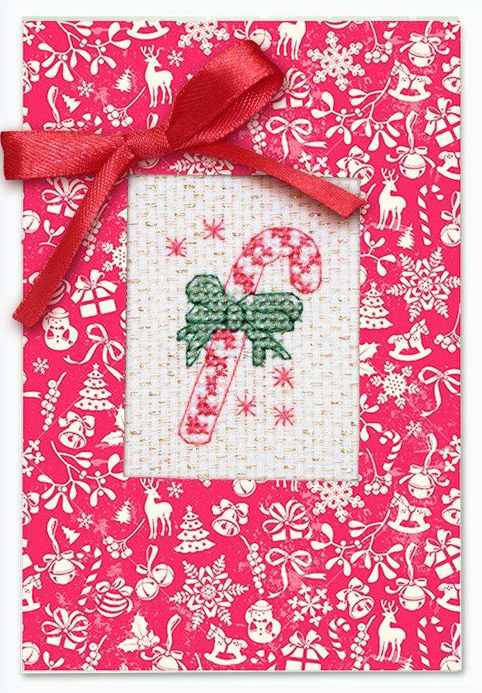 Cross Stitch Postcard Kit Postcard Kits - HobbyJobby