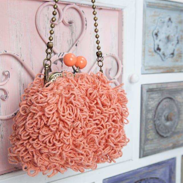 DIY Free Crochet Pattern Coin Purse Loopy Stitch Hoooked Pattern - HobbyJobby
