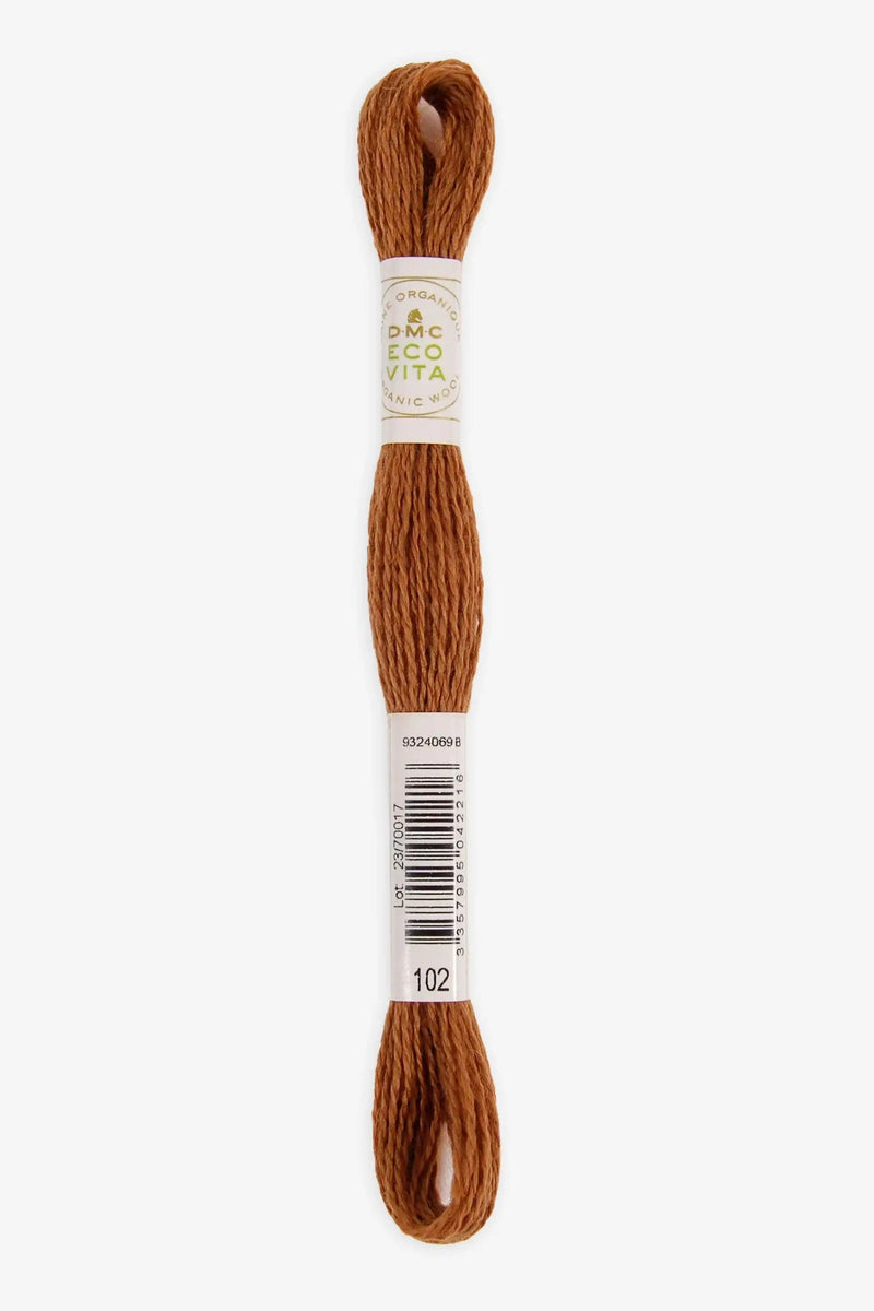 DMC Eco Vita Naturally Dyed Organic Wool Thread DMC Wool Thread - HobbyJobby