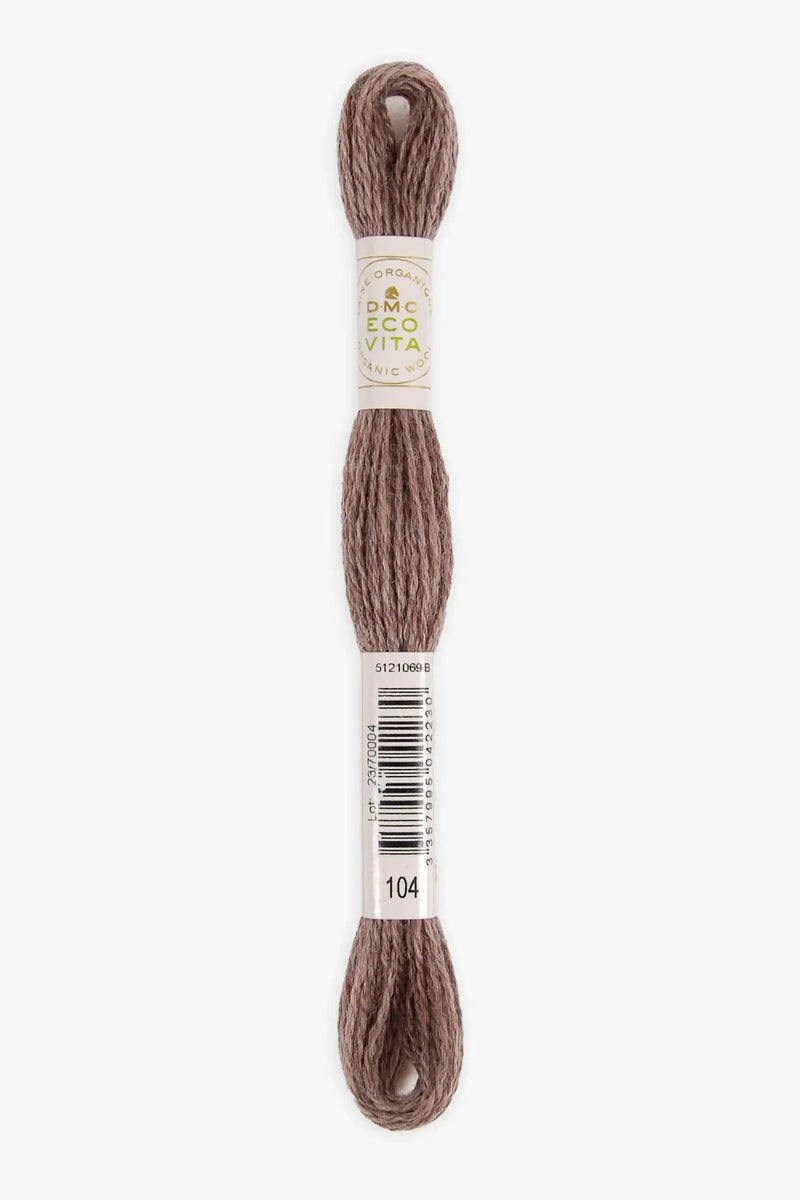 DMC Eco Vita Naturally Dyed Organic Wool Thread DMC Wool Thread - HobbyJobby