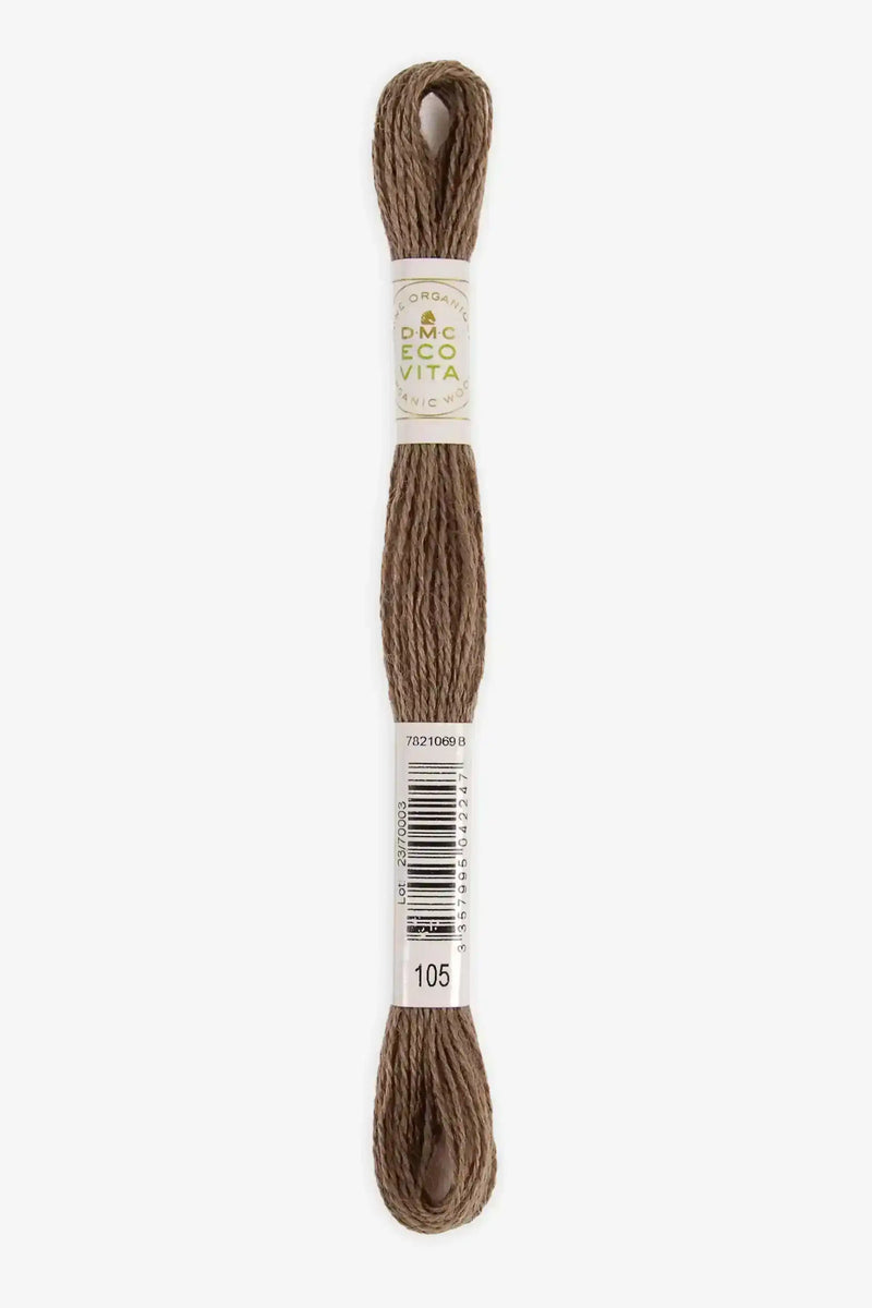 DMC Eco Vita Naturally Dyed Organic Wool Thread DMC Wool Thread - HobbyJobby