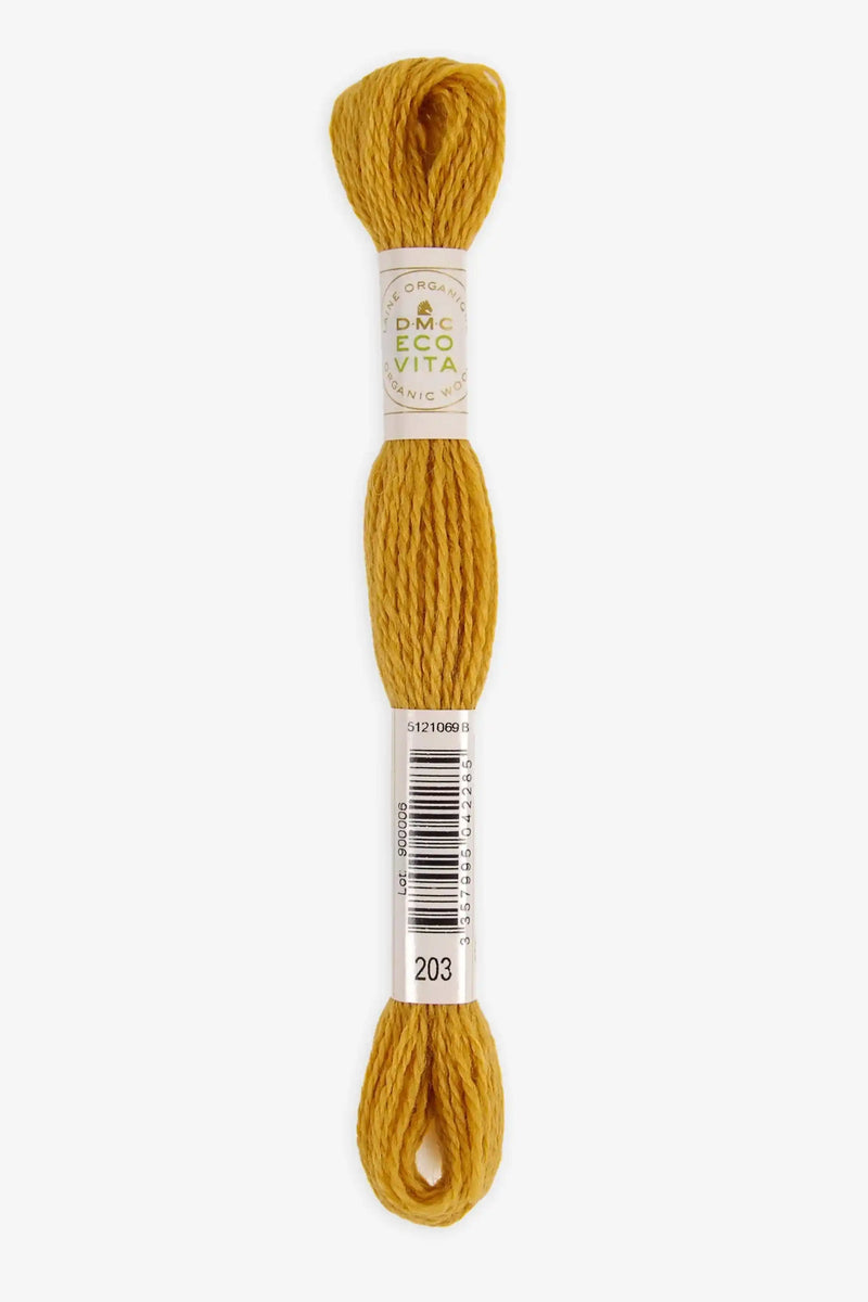 DMC Eco Vita Naturally Dyed Organic Wool Thread DMC Wool Thread - HobbyJobby