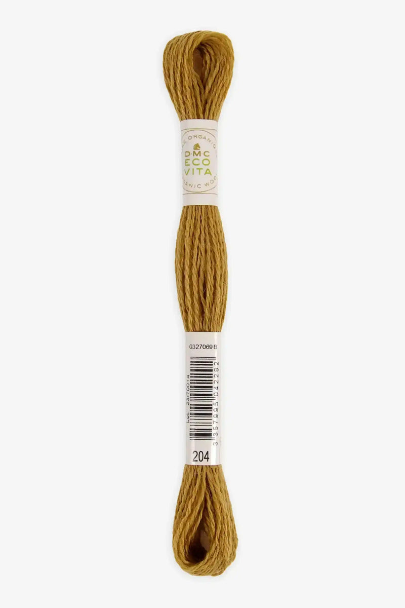 DMC Eco Vita Naturally Dyed Organic Wool Thread DMC Wool Thread - HobbyJobby