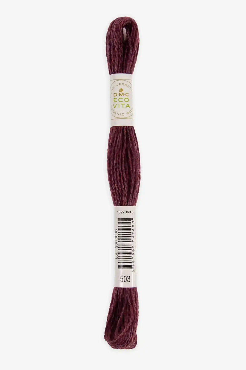 DMC Eco Vita Naturally Dyed Organic Wool Thread DMC Wool Thread - HobbyJobby