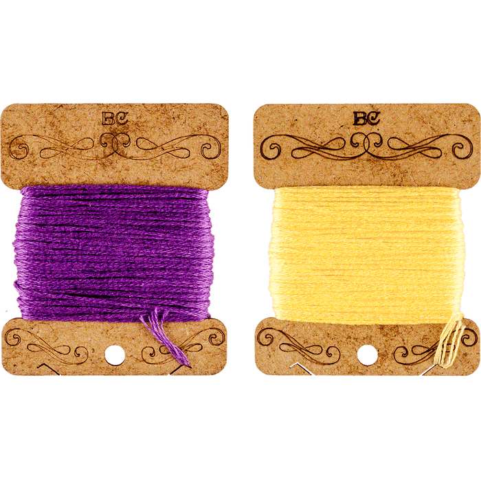 Floss Bobbins, Wooden Thread Bobbins - Thread Organizers Wonderland Crafts Floss Bobbins - HobbyJobby