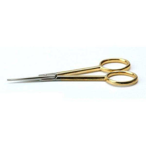 Gold Plated Straight Scissors - Madeira Scissors - HobbyJobby