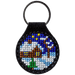 Key Chain Needlecraft Kit - Cross Stitch Kit on Leather Wonderland Crafts Key-Chain Kit - HobbyJobby