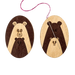 Magnetic Needle Holder - Wooden Needle Minder Wonderland Crafts Needle Minders - HobbyJobby