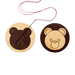 Magnetic Needle Holder - Wooden Needle Minder Wonderland Crafts Needle Minders - HobbyJobby